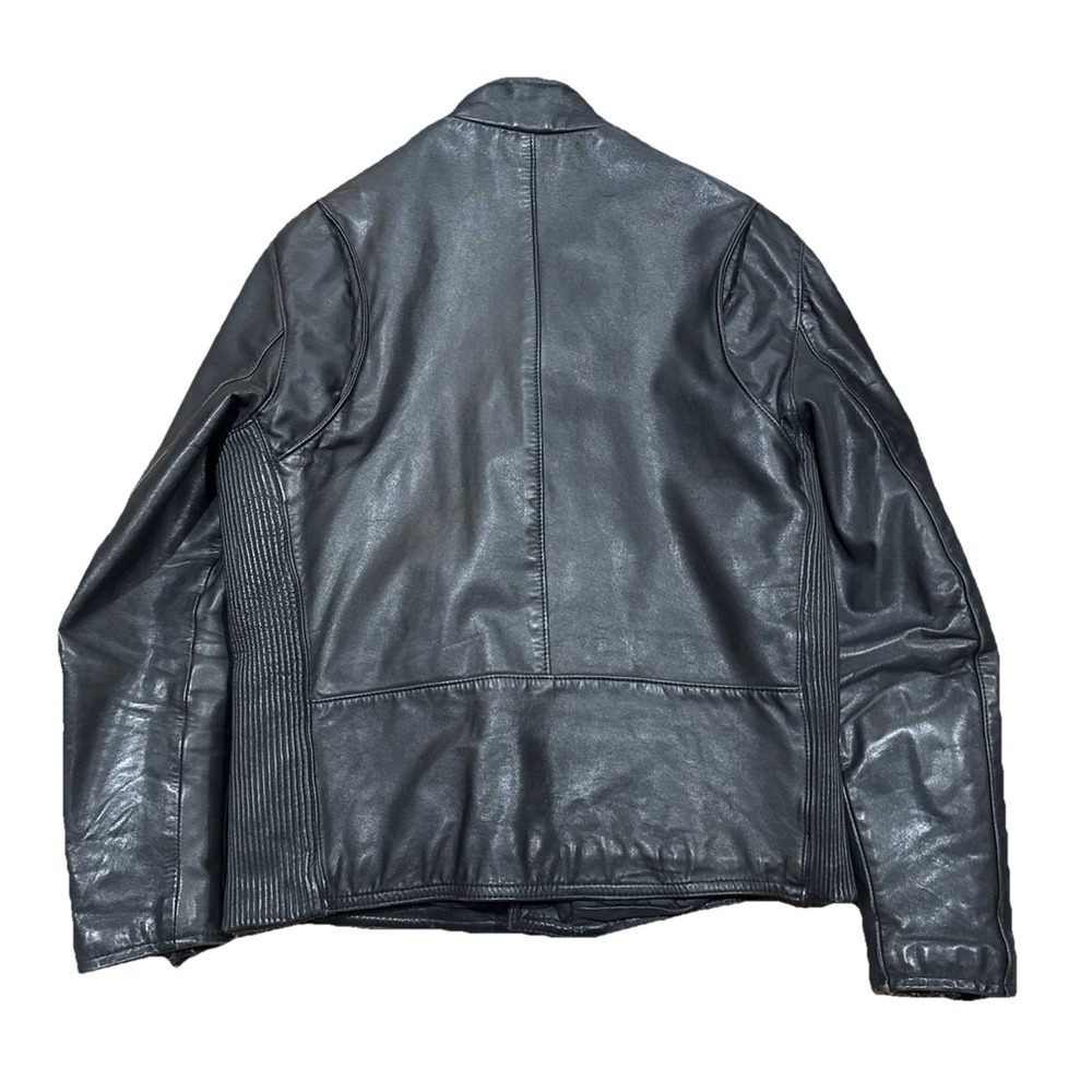 Harley Davidson x Hein Gericke AMF Black Leather Jacket Motorcycle Biker Sz 42 - Picture 2 of 5